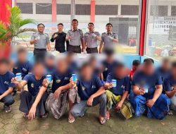 Cegah Penggunaan Narkoba, Lapas Blangpidie Gelar Tes Urine bagi Petugas dan WBP