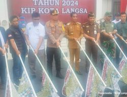 Pj. Walikota Syaridin Lepas Armada Pendistribusian Logistik Pilkada Serentak 2024 Kota Langsa