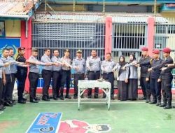 Jelang Pilkada, Rutan Tapaktuan Gelar Razia Kamar Hunian WBP