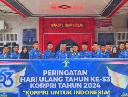Lapas Idi Laksanakan Upacara Peringatan HUT Ke-53 KORPRI