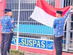 Rutan Tapaktuan Laksanakan Upacara HUT Korpri