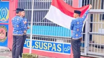 Rutan Tapaktuan Laksanakan Upacara HUT Korpri
