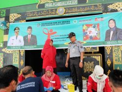Peringati Hari AIDS Sedunia, Lapas Blangpidie Gandeng Dinkes Aceh Barat Daya Gelar Skrining untuk WBP