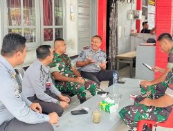 Perkuat Sinergitas, Danki Kompi C Yonif 111/Aceh Timur Kunjungi Lapas Idi