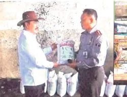 Lapas Idi Mengikuti kegiatan Panen Raya Serentak Secara Virtual