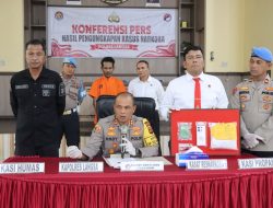 Pengedar Sabu Jaringan Aceh Timur ke Langsa Diringkus Polisi, 771,5 Gram Sabu Diamankan