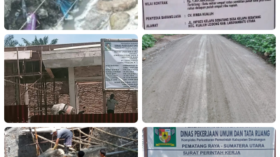 Banyak Kegiatan Terindikasi Rugikan Negara, LSM GRACIA Desak Bupati Simalungun Terpilih Untuk Copot Kadis PU