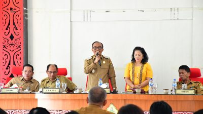 Pertama Masuk Kerja, Wabus Ariston Sidauruk Jalin Silaturahmi Dengan Pejabat Pemkab Samosir