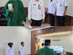 Pelantikan dan Pengambilan Sumpah Jabatan Manajerial di Lingkungan Kanwil Ditjenpas Aceh Edi Cahyono Resmi Menjabat Kalapas Kelas IIA Banda Aceh