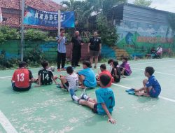 DPK KNPI Kesambi Gelar Latihan Rutin Akademi Futsal Sebagai Minat Bakat Pemuda