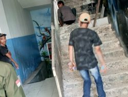 Abaikan K3, Pelaksana Proyek Diduga Umpetin Papan Proyek Pembangunan Lanjutan Sarana Gedung SMPN 16 Kota Tangsel Tahun 2024