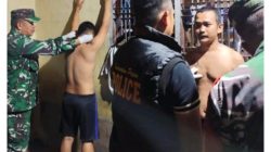 Rutan Rengat Geledah Kamar Hunian Bersama Personil Koramil 01 / Rengat