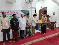 Geuchik Gampong Lhok Banie Kota Langsa Kukuhkan Pengurus BKM Baitunnasihin