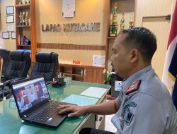 Lapas Kutacane Ikuti Rapat Analisis dan Evaluasi (Anev) Pembinaan Kinerja Penyelenggaraan Pemasyarakatan di Wilayah