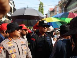 Dansat Brimob Polda Riau : Brimob Riau pastikan Festival ritual bakar tongkat 2025 aman