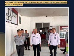 Kunjungi Lapas Kualasimpang, Kakanwil Dan Kabagtum Ditjenpas Aceh Tinjau Kondisi Sarpras Dan Kualitas Pelayanan