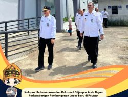 Kunjungan Ke Lhokseumawe, Kakanwil Ditjenpas Aceh Lakukan Peninjauan Langsung Pembangunan Lapas Baru