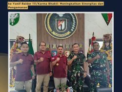 Kunjungan Silaturahmi Kalapas Kualasimpang ke Yonif Raider 111/Karma Bhakti: Meningkatkan Sinergitas dan Pengamanan