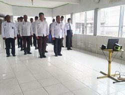 Rutan Sipirok Ikuti Apel Bersama Kementerian Hukum, HAM, Imigrasi dan Pemasyarakatan
