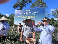 Rutan Jantho Resmikan Barbershop dan Gelar Panen Raya Program Ketahanan Pangan