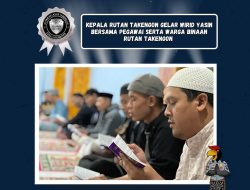 Pelaksanaan Wirid Yasin di Masjid At-Taubah Rutan Takengon