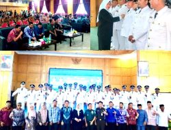 Lantik 40 Pejabat Geuchik “Sekda Kota Langsa Sampaikan Arahan Walikota Jeffry Sentana”