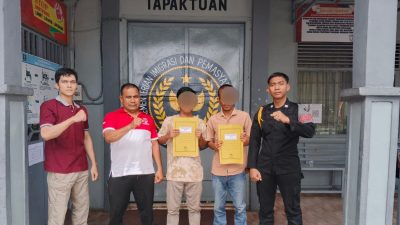 2 Warga Binaan Rutan Tapaktuan Dapat Amnesti, Disambut Haru Keluarga
