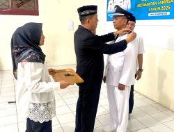 Fauzi A Jabat Pj Geuchik Gampong Alue Merbau Kota Langsa