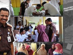 Kejari Langsa Giat Penerangan Hukum dan Bakti Sosial Ke Telaga Tujuh Pusong Dalam Rangka HUT RI Ke-80
