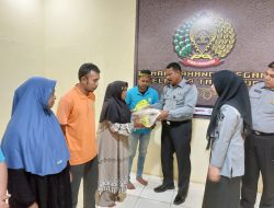 Wujud Kepedulian, Rutan Tapaktuan Kembali Salurkan Bantuan Sosial