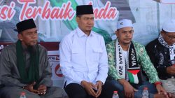 Wakil Bupati Aceh Timur Hadiri Gema Shalawat Akbar untuk Solidaritas Palestina