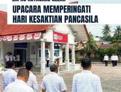 Lapas Kutacane Ditjenpas Aceh Gelar Upacara Memperingati Hari Kesaktian Pancasila