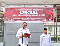 Lapas Lhokseumawe Melaksanakan Upacara Hari Kesaktian Pancasila
