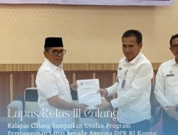 Kalapas Calang Sampaikan Usulan Program Pembangunan Lapas kepada Anggota DPR RI Komisi XIII
