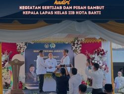 Karutan Sigli Hadiri Sertijab dan Pisah Sambut Kalapas Kota Bakti Ditjenpas Aceh “Benny Muhammad Saefullah Gantikan Arip Herdian”