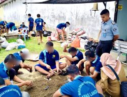 Lapas Langsa Ditjenpas Aceh Berdayakan Lahan Terbatas Melalui Pelatihan WBP sebagai Bentuk Ketahanan Pangan