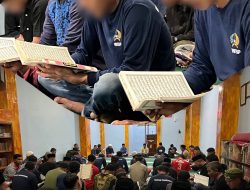 Wirid Yasin Bersama di Masjid At-Taubah Rutan Takengon