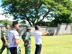 Perkuat Sinergitas Kepala Rutan Jantho Ditjenpas Aceh Hadiri Kegiatan Menembak Bersama dalam Rangka HUT Infantri Ke-80