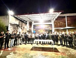 Sinergitas Bersama TNI dan Polri Lapas Narkotika Langsa Ditjenpas Aceh Giat Razia Kamar Hunian WBP