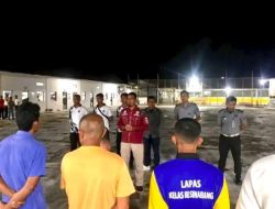Kepala Lapas Nazaryadi Pimpin Razia Dini Hari, Cegah Peredaran Narkoba dan Gangguan Kamtib di Lapas Sinabang 