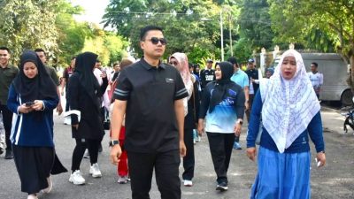 Semarakkan HUT Ke-24, Pemko Langsa Launching Car Free Day
