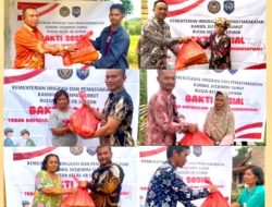 Ditengah Rintik Hujan Gerimis, Tak Menyurutkan Aksi Sosial Rutan Sipirok Berbagi di Jum’at Berkah 