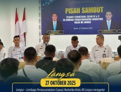 Rapat Dinas Perdana, Kalapas Narkotika Langsa Bahas Arah dan Komitmen Kerja