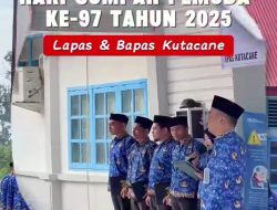 Lapas Kutacane Gelar Upacara Peringatan Hari Sumpah Pemuda Ke -97 Tahun 2025
