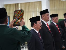 Kakanwil Kemenkum Aceh Dilantik Jadi Anggota MKNW Aceh 2025-2028