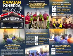 Setahun Kemenimipas. Setahun Bekerja, Bergerak – Berdampak! Lapas Kutacane Kanwil Ditjenpas Aceh