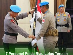 Ketua FRN Counter Polri Adam Silaen Mengapresiasi Tujuh Personil Polda Riau Terpilih