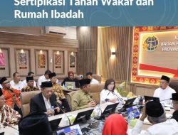 Silaturahmi dengan Organisasi Keagamaan di Sumsel, Menteri Nusron Dorong Sertipikasi Tanah Wakaf dan Rumah Ibadah