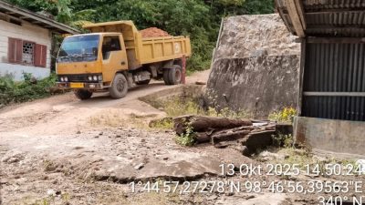 Pengusaha Galian Illegal di Jalan Sibuni-Buni Sibolga Injak-Injak Putusan Hukum, Aparat Kepolisian Sibolga “Macan Ompong”