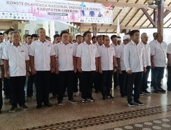 Jigus Resmi Pimpin KONI Kabupaten Cirebon, Siap Dongkrak Prestasi Olahraga Daerah